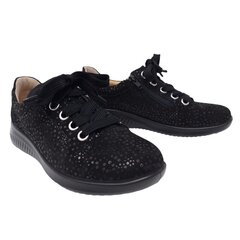 Широкая повседневная обувь - кроссовки для женщин Jomos, чёрные цена и информация | Спортивная обувь, кроссовки для женщин | kaup24.ee