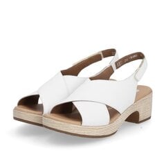 Sandaalid naistele Remonte, valge hind ja info | Naiste sandaalid | kaup24.ee
