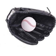 Перчатка бейсбольные черные цена и информация | Товары для игры в бейсбол | kaup24.ee