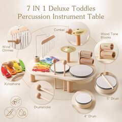 Детские музыкальные инструменты 7in1 цена и информация | Развивающие игрушки | kaup24.ee