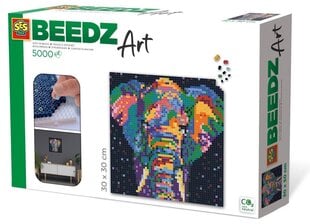 Helmestega mosaiik SES Creative BeedzArt Fancy Elephant 06012 hind ja info | Arendavad mänguasjad | kaup24.ee