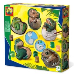 Loominguline kipsikomplekt SES Dinosaurs 01411 hind ja info | Arendavad mänguasjad | kaup24.ee