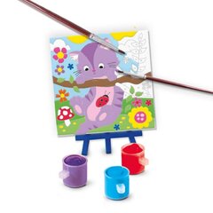 Maalimine numbrite järgi lastele SES Creative Animals hind ja info | Arendavad mänguasjad | kaup24.ee
