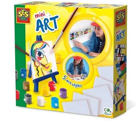 Loominguline joonistuskomplekt SES Creative Mini Art hind ja info | Arendavad mänguasjad | kaup24.ee