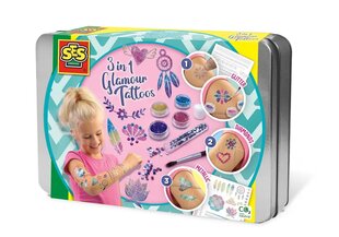 Laste tätoveeringukomplekt SES Creative hind ja info | Tüdrukute mänguasjad | kaup24.ee