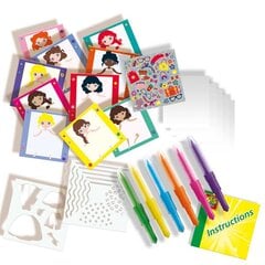 Loov värvipuhumiskomplekt SES Designer 14709 hind ja info | Arendavad mänguasjad | kaup24.ee