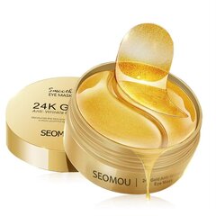 Vananemisvastane silmamask Seomou 24K Gold, 60 tk hind ja info | Näomaskid, silmamaskid | kaup24.ee