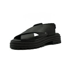 Sandaalid naistele Kmb, must hind ja info | Naiste sandaalid | kaup24.ee