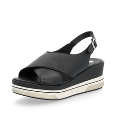 Naiste sandaalid Remonte, mustad hind ja info | Naiste sandaalid | kaup24.ee