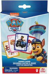 Spin Paw Patrol Jumbo kaardid 6066830 hind ja info | Lauamängud ja mõistatused | kaup24.ee