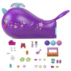 Mattel Polly Pocket Narwhali allveelaev HKV71 hind ja info | Tüdrukute mänguasjad | kaup24.ee