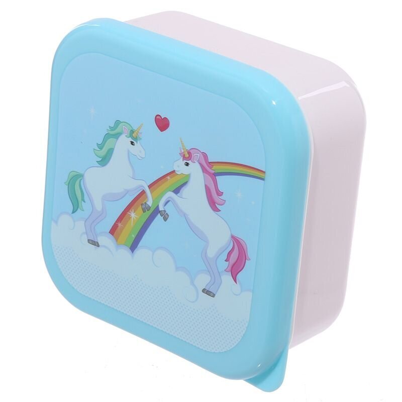 Enchanted Rainbows Unicorn lõunakarbi komplekt, S/M/L, 3 tk. цена и информация | Toidu säilitusnõud | kaup24.ee