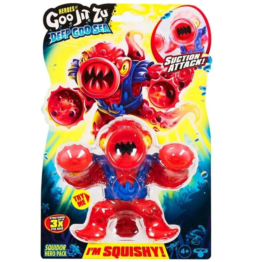 Figuur GooJitZu Deep Goo Sea Squidor 42566 hind ja info | Poiste mänguasjad | kaup24.ee