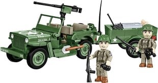 Cobi HC WWII Willys MB ja haagis 200kl 2297 hind ja info | Klotsid ja konstruktorid | kaup24.ee