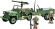 Cobi HC WWII Willys MB ja haagis 200kl 2297 цена и информация | Klotsid ja konstruktorid | kaup24.ee