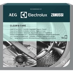 Electrolux Clean &amp; Care M2GCP120, 12 шт. цена и информация | Герметик / клей Fischer Ms, 290 мл | kaup24.ee