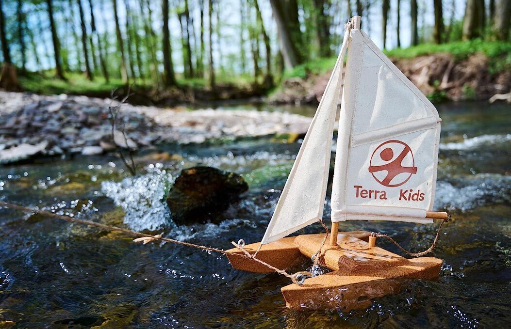 Ehituskomplekt Catamaran Terra Kids Haba цена и информация | Arendavad mänguasjad | kaup24.ee