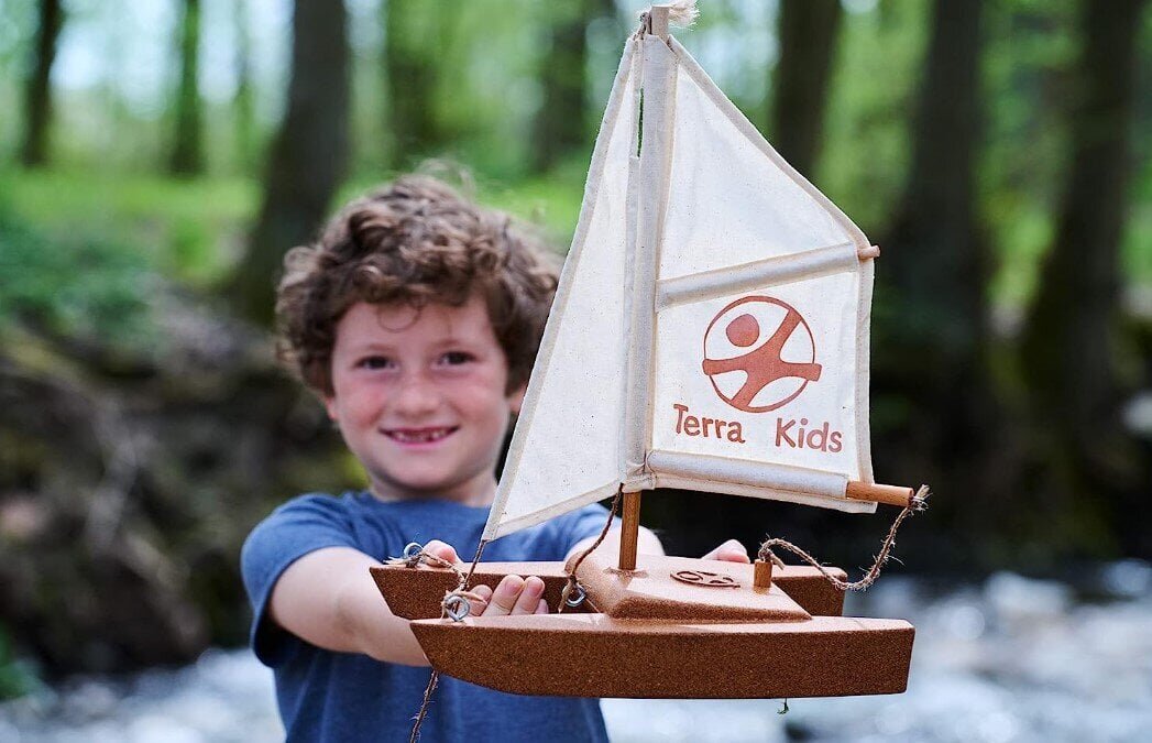 Ehituskomplekt Catamaran Terra Kids Haba цена и информация | Arendavad mänguasjad | kaup24.ee