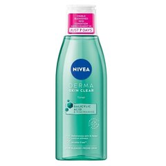 Näotoonik Nivea Derma Skin Clear, 200 ml hind ja info | Näopuhastusvahendid | kaup24.ee