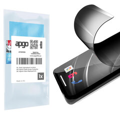 apgo Hybrid Privacy Glass цена и информация | Ekraani kaitsekiled | kaup24.ee