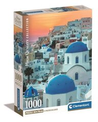 Pusle Compact Santorini Clementoni, 39912, 1000 tk hind ja info | Pusled | kaup24.ee