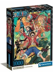 Pusle Compact Anime OnePiece Clementoni, 39921, 1000 tk hind ja info | Pusled | kaup24.ee