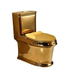 Luksuslik kullatud WC Dihong AT233 hind ja info | WС-potid | kaup24.ee
