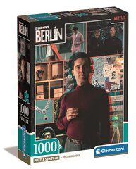 Pusle Compact Netflix Berlin Clementoni, 39849, 1000 tk hind ja info | Pusled | kaup24.ee