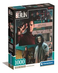Pusle Compact Netflix Berlin Clementoni, 39850, 1000 tk hind ja info | Pusled | kaup24.ee