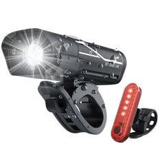 Передний фонарь для велосипеда Deal, черный цена и информация | Велосипедные фонари, отражатели | kaup24.ee