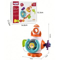 Сенсорная Монтессори-игрушка 6 в 1, Woopie Baby цена и информация | Развивающие игрушки | kaup24.ee