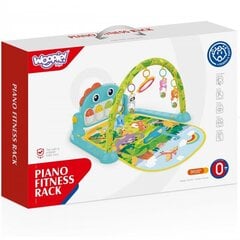 Игровой коврик «Динозавр» со звуковыми эффектами, синий, Woopie Baby цена и информация | Игрушки для малышей | kaup24.ee