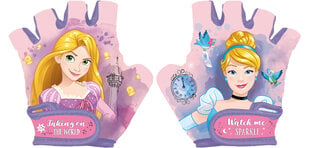 Перчатки Принцесса, розовые цена и информация | Велоперчатки | kaup24.ee