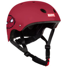 Детский шлем Spiderman, M/L (52-56 см), красный цена и информация | Шлемы | kaup24.ee