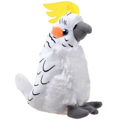 Pehme mänguasi Parrot Nymph Beppe, valge, 17 cm hind ja info | Pehmed mänguasjad | kaup24.ee
