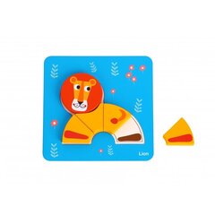 Puidust Montessori pusle Woopie, loomad hind ja info | Arendavad mänguasjad | kaup24.ee