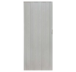 Складная дверь, 004 07, серый дуб, 80 см цена и информация | Внутренние двери | kaup24.ee