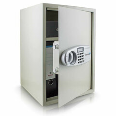 suur elektrooniline seif - helehall hind ja info | Seifid | kaup24.ee
