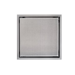 Kandiline minimalistlik duširest 30x30cm Befliesbar hind ja info | Vannitoa sisustuselemendid ja aksessuaarid | kaup24.ee
