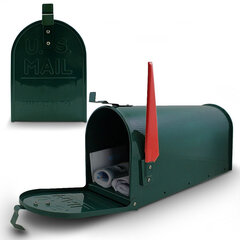 почтовый ящик, зеленый цена и информация | Почтовые ящики | kaup24.ee