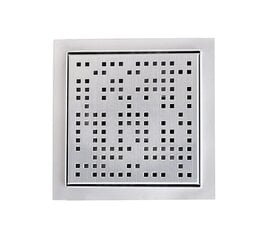квадратная решетка для душевого слива 20x20 см цена и информация | Душевые сливы | kaup24.ee