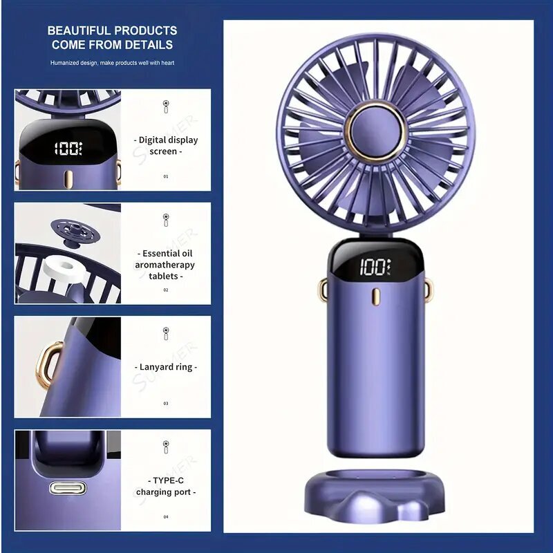 Mini kaasaskantav ventilaator hind ja info | Ventilaatorid | kaup24.ee