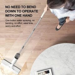 Распыляющая щетка для уборки дома цена и информация | Тазик с ручками круглый 9л, серый | kaup24.ee