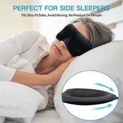 3D magamismask, must hind ja info | Öösärgid, pidžaamad | kaup24.ee