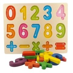 Õppemängu numbrid ja märgid hind ja info | Arendavad mänguasjad | kaup24.ee