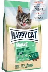 Happy CatMinkas Perfect Mix Geflügel, Fisch & Lamb kassitoit, 10kg hind ja info | Kuivtoit kassidele | kaup24.ee