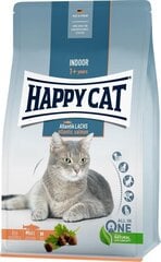 Happy CatIndoor Adult Atlantik-Lachs kassitoit, 4kg цена и информация | Сухой корм для кошек | kaup24.ee