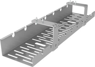 Spacetronik kaabliorganiseerija, hall, 50x12x9 cm hind ja info | Hoiukastid ja -korvid | kaup24.ee