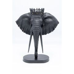 Dekoratiivkuju Elephant Royal, must, 57 cm hind ja info | Sisustuselemendid | kaup24.ee