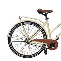 Городской велосипед Bisan 28 Serenity (PR10010419) бежевый/серебристый (19) цена и информация | Велосипеды | kaup24.ee